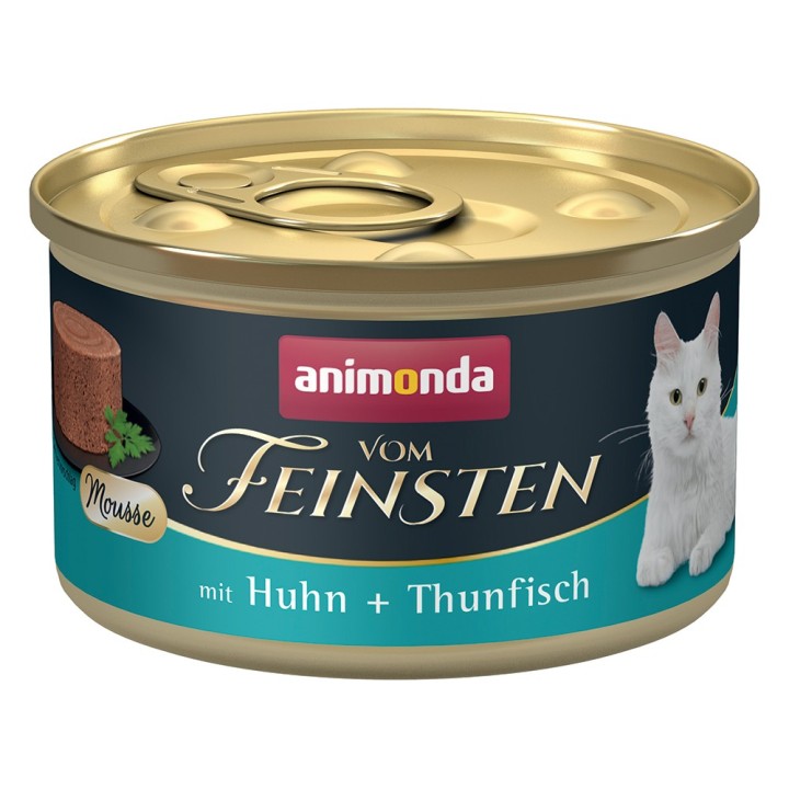 animonda Vom Feinsten Adult 12 x 85 g - Huhn & Thunfisch
