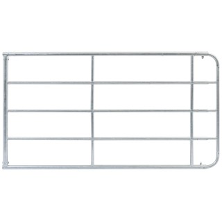 Verstellbare verzinkte Grasbarriere Kerbl 2 à 3m