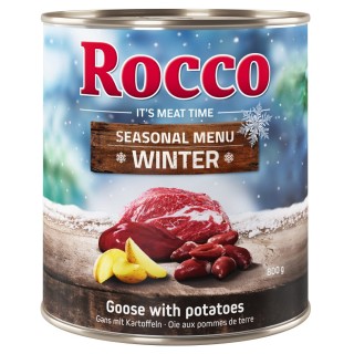 Rocco Winter-Menü: Sonderedition für begrenzte Zeit 6 x 800 g: Rind mit Gans & Kartoffeln