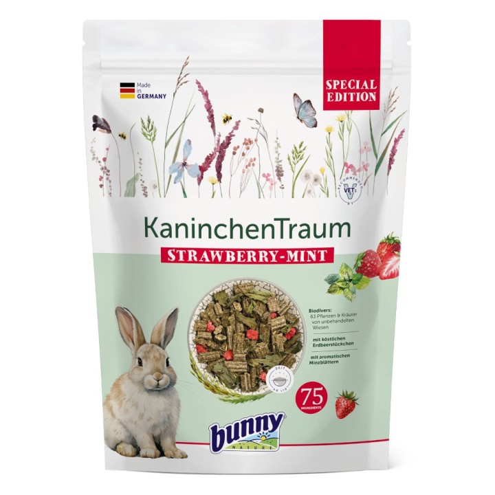 bunny KaninchenTraum Special Edition Strawberry-Mint - 1,5 kg