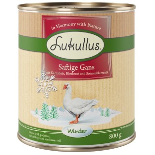 Lukullus Winter-Menü: Saftige Gans - 6 x 800 g
