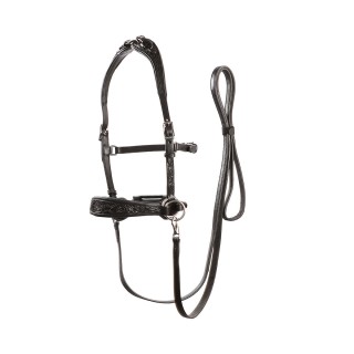 Gebisslose Trensen für Pferde Edix Saddles ED2-Rose