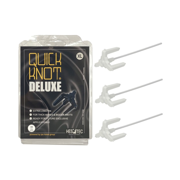Pferde-Zubehörausstattung zum Flechten Hes-tec Quick Knot Deluxe