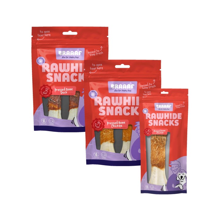 Braaaf gepresste Knochen - Huhn - 130 g