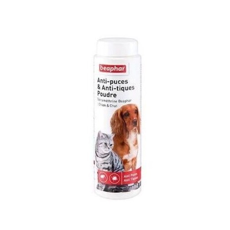 Flohpulver für Hunde und Katzen Beaphar Tétraméthrine