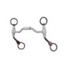 Western Snaffle für Pferde aus weichem Eisen und Kupfer Metalab