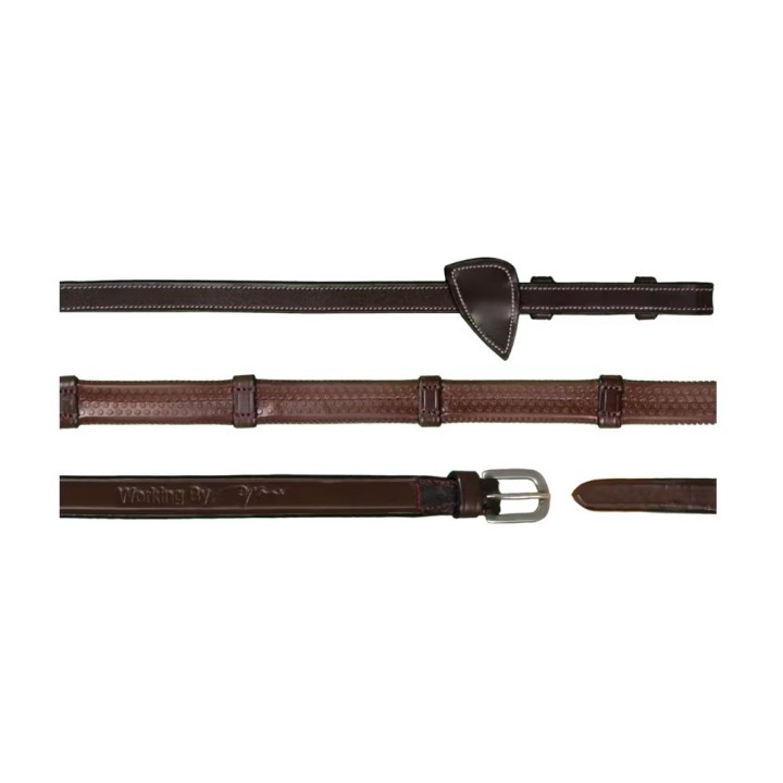 Gummizügel für Pferde mit 7 Stoppern Dy’on