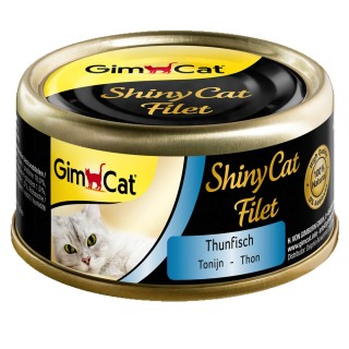 GimCat ShinyCat Filet Dose 6 x 70 g - Thunfisch