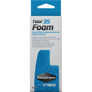 Seachem Foam - Filterschwamm - Tidal 35 - 2 Stk