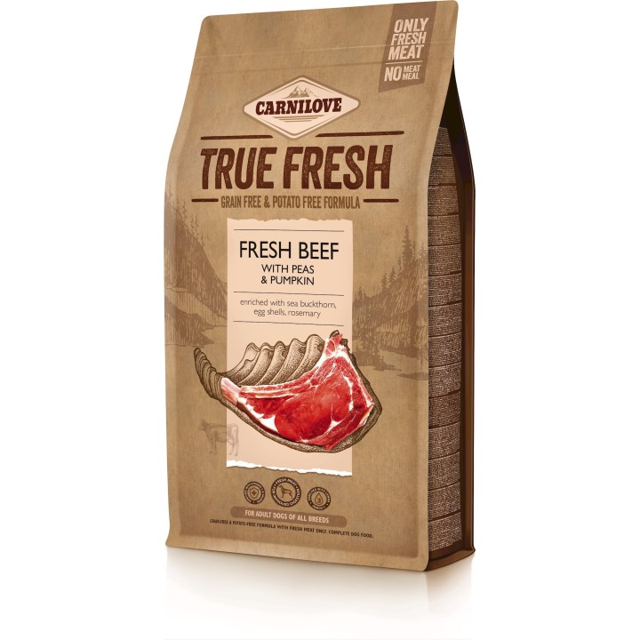 Carnilove Trockenfutter Fresh Beef - Adult - 11,4 kg