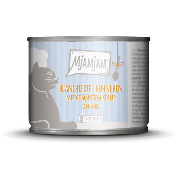 Mjamjam Soßenschmaus Hühnchen und Kürbis - 185 g