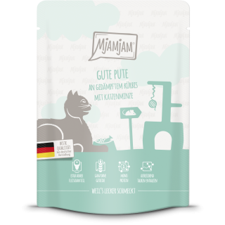 Mjamjam Pute und Kürbis Portionsbeutel - 300 g