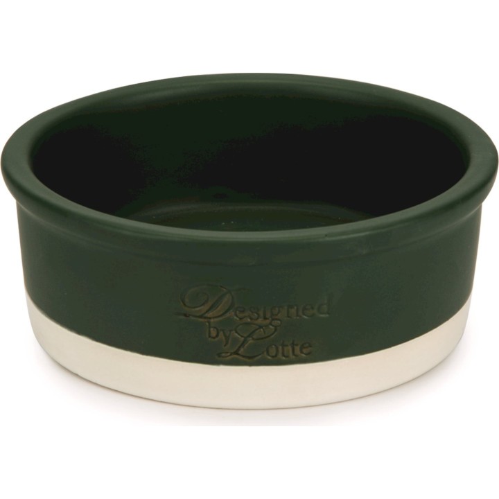 Designed by Lotte Kera Hundenapf Joa Grün - 16x16x6 cm