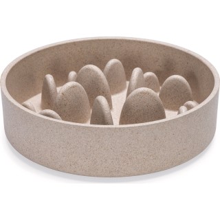 Designed by Lotte Bamb Antischlingnapf Hund Pom Beige - 17 cm