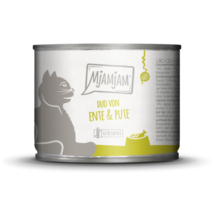 Mjamjam Ente, Pute und Kürbis - 200 g