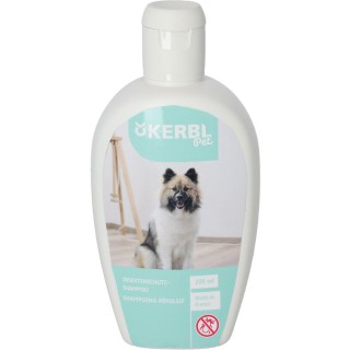 Insektizides Hundeshampoo mit Himbeergeschmack Kerbl