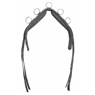 Langer Zügel für Pferde aus Nylon Karlslund Lunging