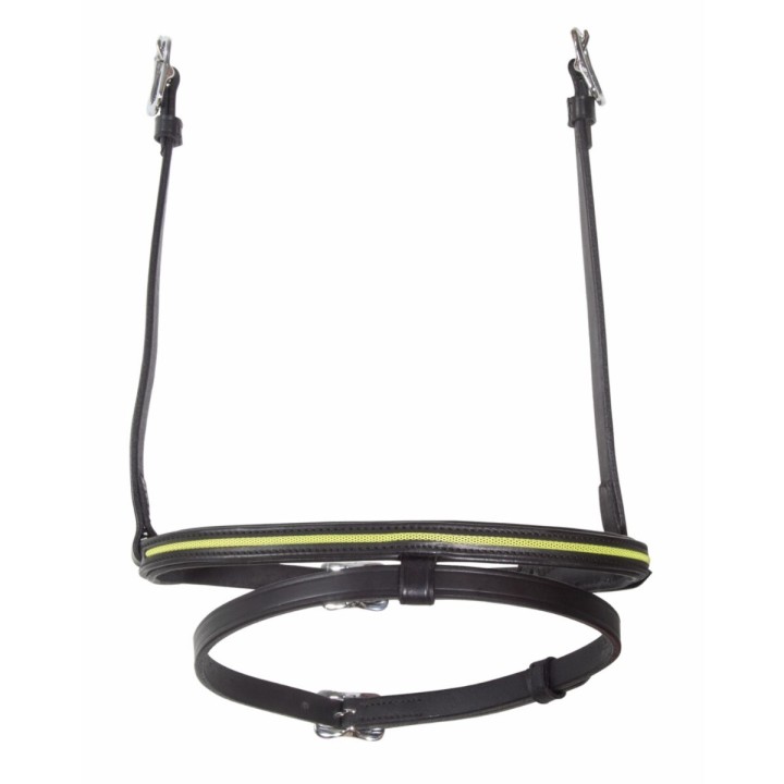 Kombinierte Zäumung für Pferde mit gemustertem Kopfstück Karlslund Kombi