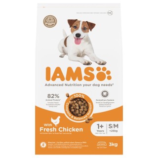 IAMS Advanced Nutrition Adult Small & Medium Dog mit Huhn - 3 kg