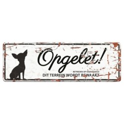 Warntafel Mini Chihuahua n D&D Home