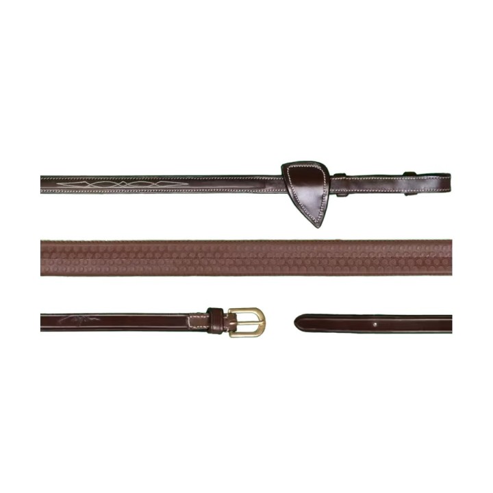 Gummizügel für Pferde Dy’on 5/8"