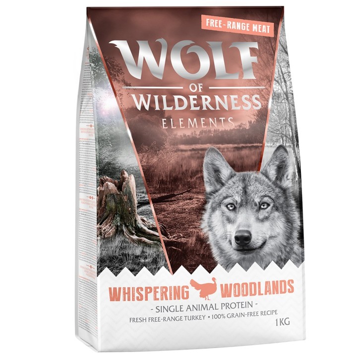 Wolf of Wilderness Sensitiv "Whispering Woodlands" Freiland-Pute - getreidefrei - 1 kg