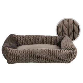 Trixie Bett Livia Eckig, braun - L 65 x B 50 cm