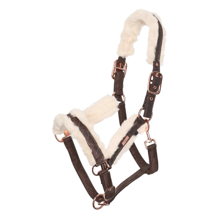 Halfter für Pferd Pelz HV Polo Welmoed Shine