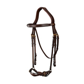 Reittrense Deutsches verstellbares Reithalfter Dy’on