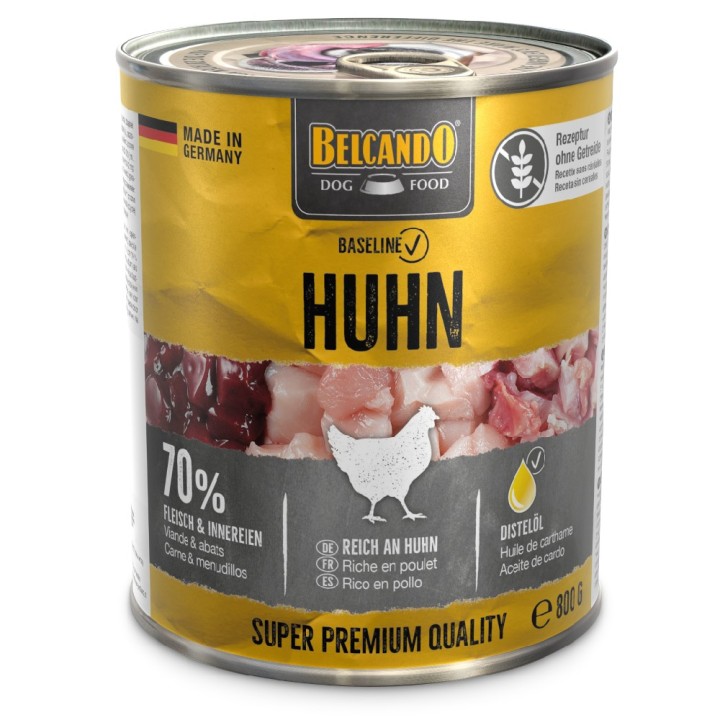 Sparpaket Belcando Baseline 24 x 800 g - Huhn