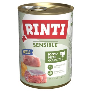 RINTI Sensible 6 x 400 g - Pute & Karotte