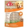 8in1 Delights Twisted Sticks für kleine Hunde Huhn - 70 Stück