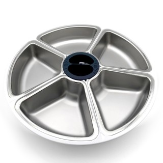 Closer Pets Ersatznäpfe Edelstahl - Zubehör: Tablett-Einsätze aus Edelstahl