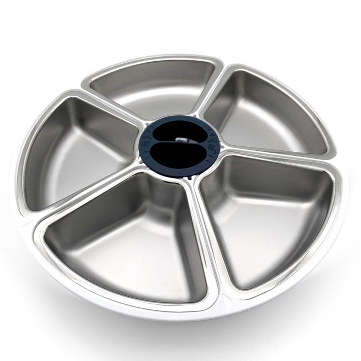 Closer Pets Ersatznäpfe Edelstahl - Zubehör: Tablett-Einsätze aus Edelstahl