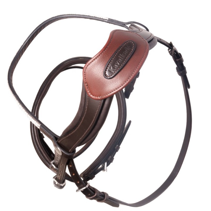 Offene Zaumzeuge für Pferde mit Steg Kavalkade Cre8 Malou