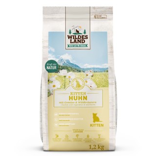 Wildes Land Kitten Huhn - 1,2 kg
