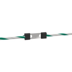 Zaunzubehör Kordelverbinder verzinkter Stahl Ako Litzclip (x10)
