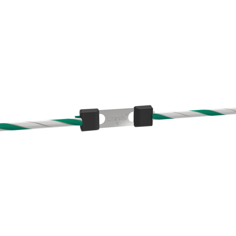 Zaunzubehör Kordelverbinder verzinkter Stahl Ako Litzclip (x10)