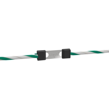 Zaunzubehör Kordelverbinder verzinkter Stahl Ako Litzclip (x10)