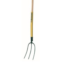 Heugabel mit 3 Zinken und Holzgriff Leborgne