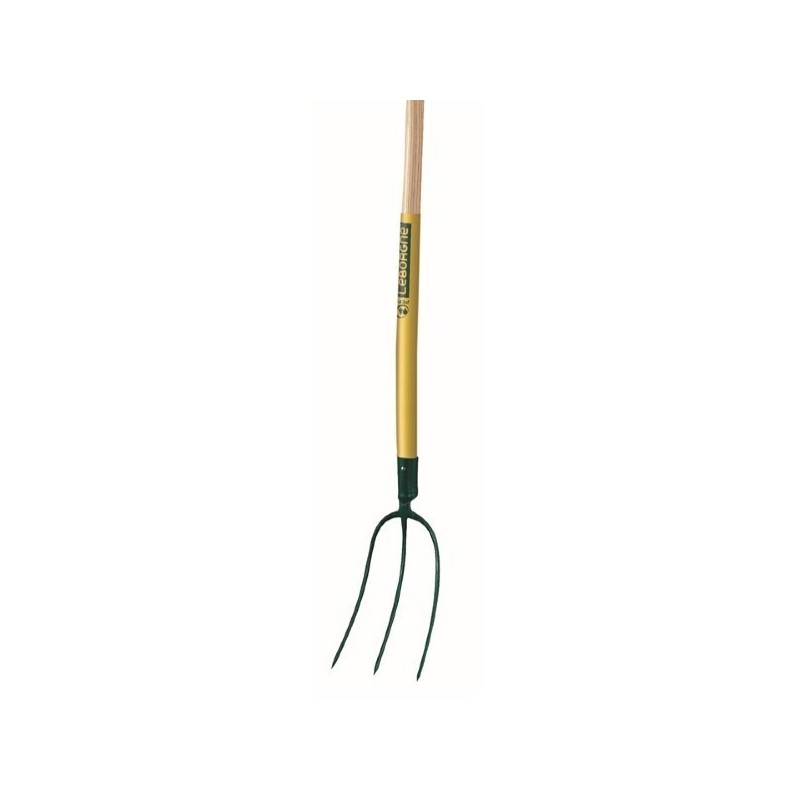 Heugabel mit 3 Zinken und Holzgriff Leborgne