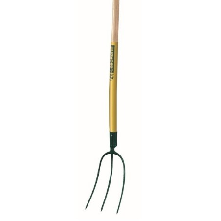 Heugabel mit 3 Zinken und Holzgriff Leborgne