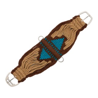 Aztaka-Design Westernsattelgurt aus Mohair für Pferde Pool's