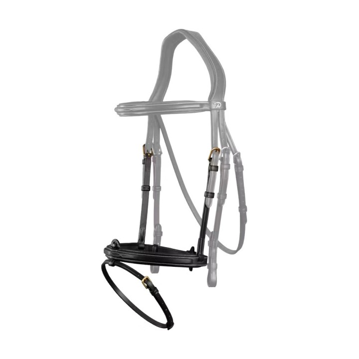 Kombiniertes Reithalfter für Pferde Dy’on