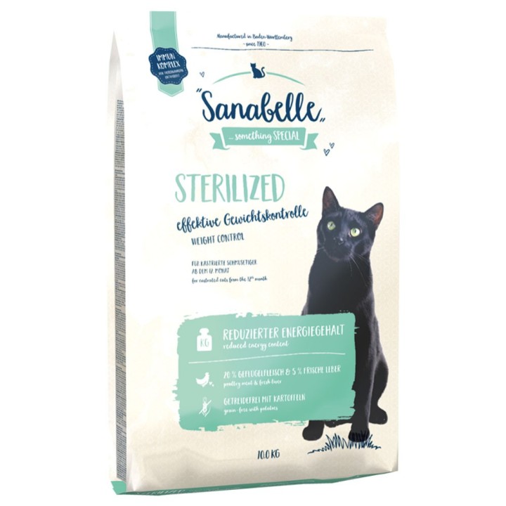 Sparpaket Sanabelle 2 x 10 kg - Sterilized