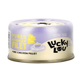 Lucky Lou Extra Food Filet in Brühe 12 x 70 g - Hühnerfilet