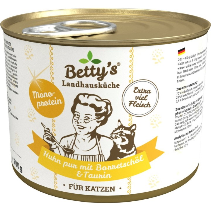 Betty's Landhausküche Huhn pur mit Borretschöl - 200 g