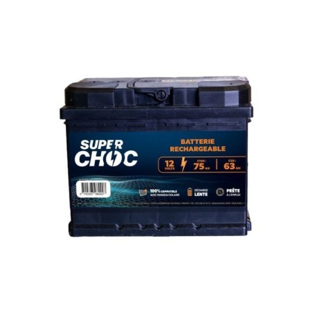 Wiederaufladbarer Akku Superchoc