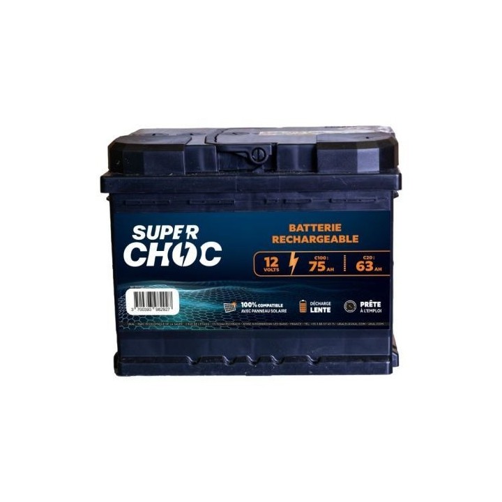 Wiederaufladbarer Akku Superchoc