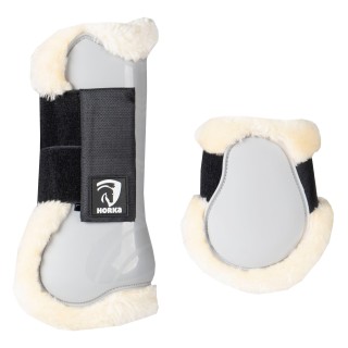 Geschlossene PVC-Gamaschen für Pferde Horka (x4)